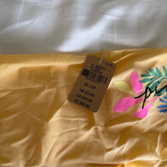 Victoria's Secret Pink - Yellow Scalloped Panties - Picture 2 of 3